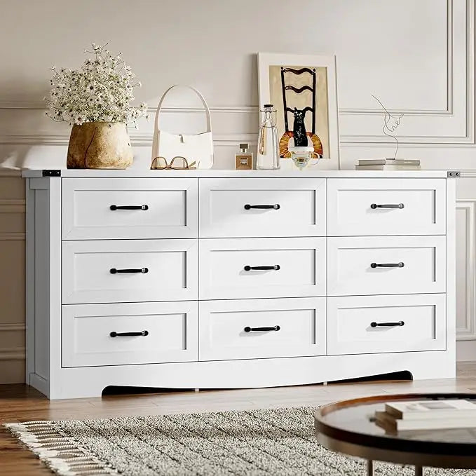 7-Drawer Dresser for Bedroom With Anti-Tipping Design