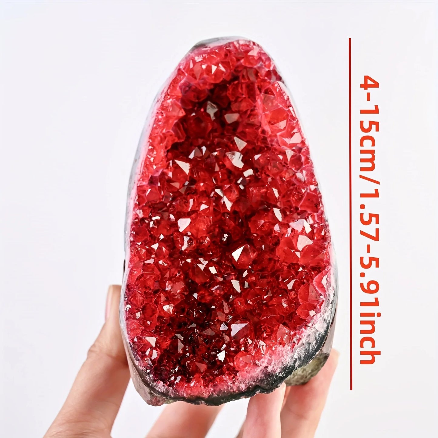 CrystalHola Rare Geode Cut Base Cluster Home Decor Gift