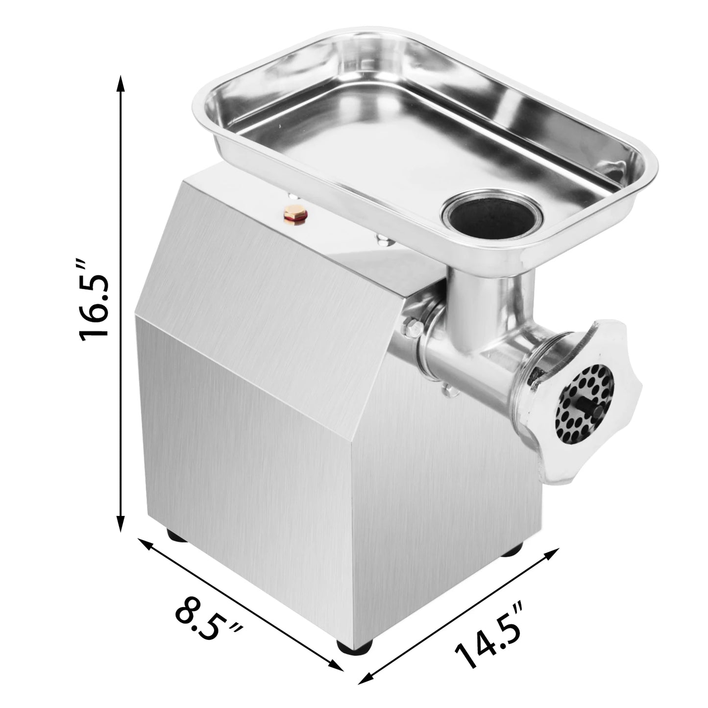 SucceBuy 1100W Electric Meat Mincer Grinder 250 Kg Per Hour for Commercial Kitchens Sausage Making Easy Clean