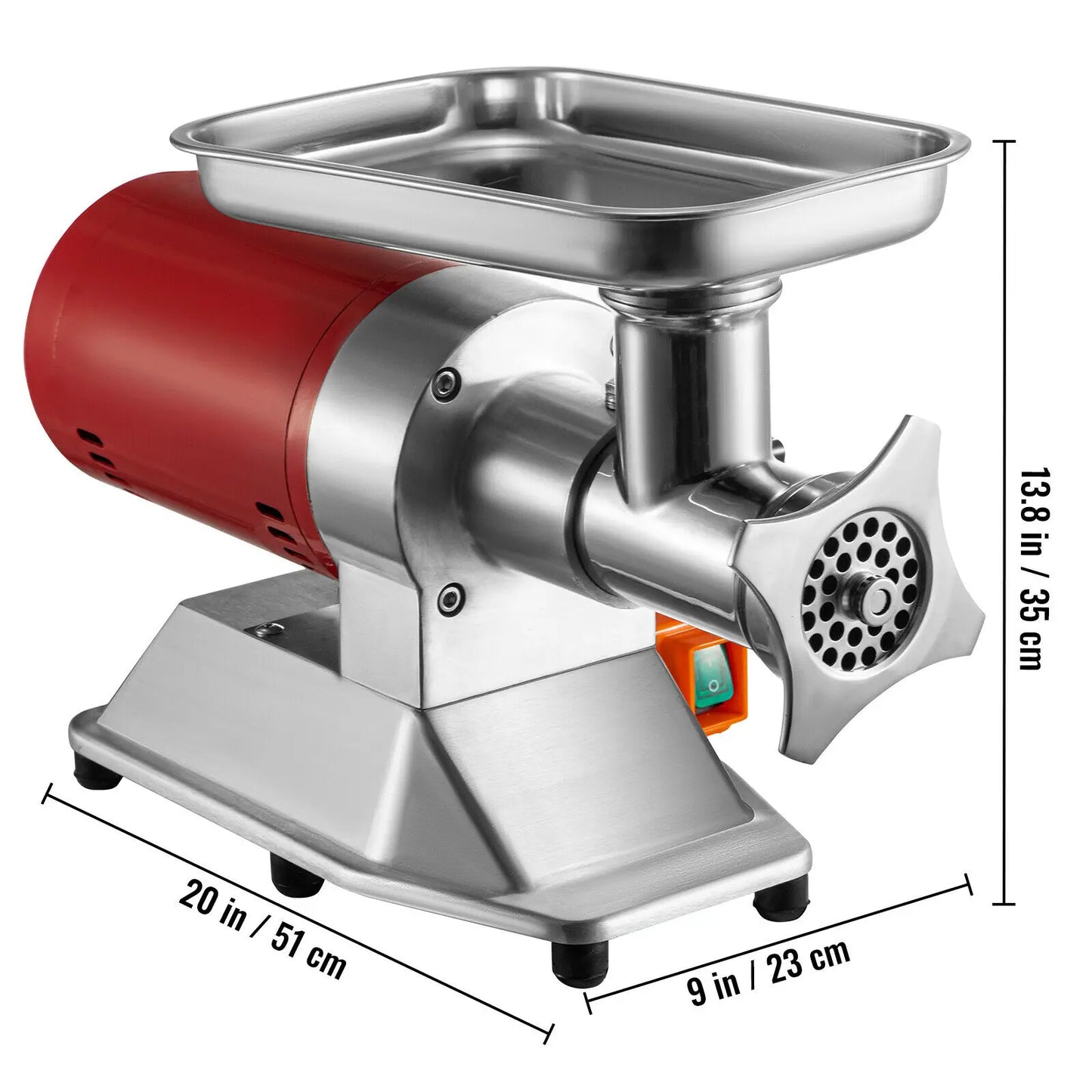 SucceBuy Electric Meat Grinder 250 Kg Per Hr Power Commercial Chopper Shredder With Drawers For Home And Restaurant Use