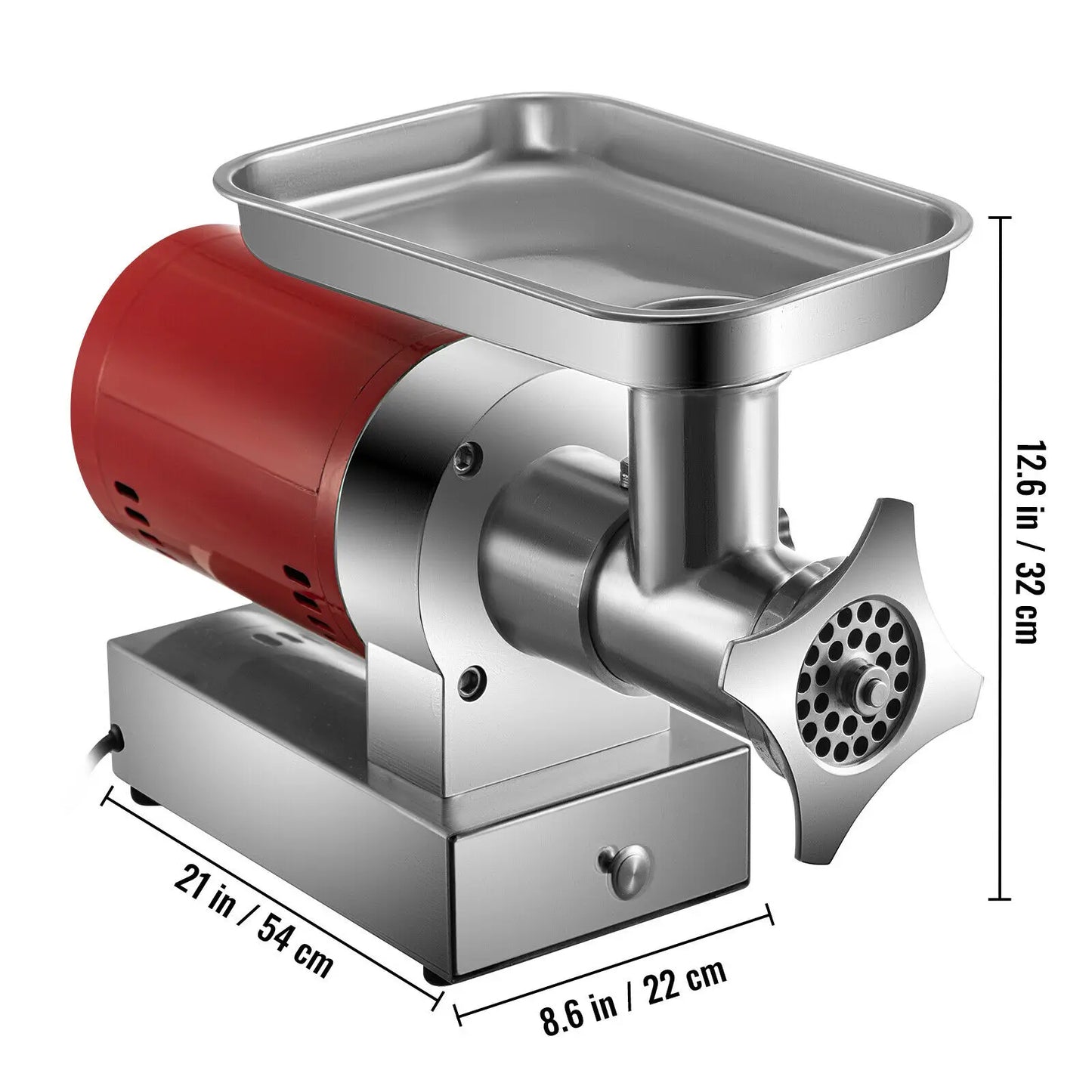 SucceBuy Electric Meat Grinder 250 Kg Per Hr Power Commercial Chopper Shredder With Drawers For Home And Restaurant Use