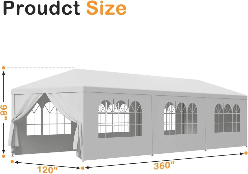 NONECN Outdoor Party Tent Heavy Duty Canopy For Outdoor Events