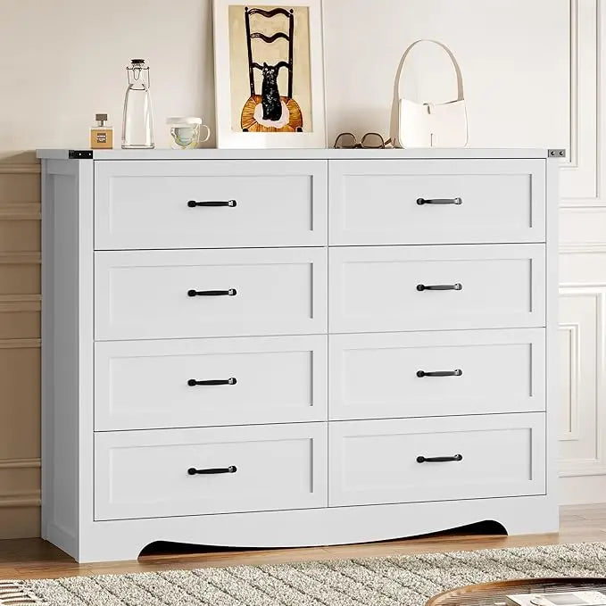 7-Drawer Dresser for Bedroom With Anti-Tipping Design