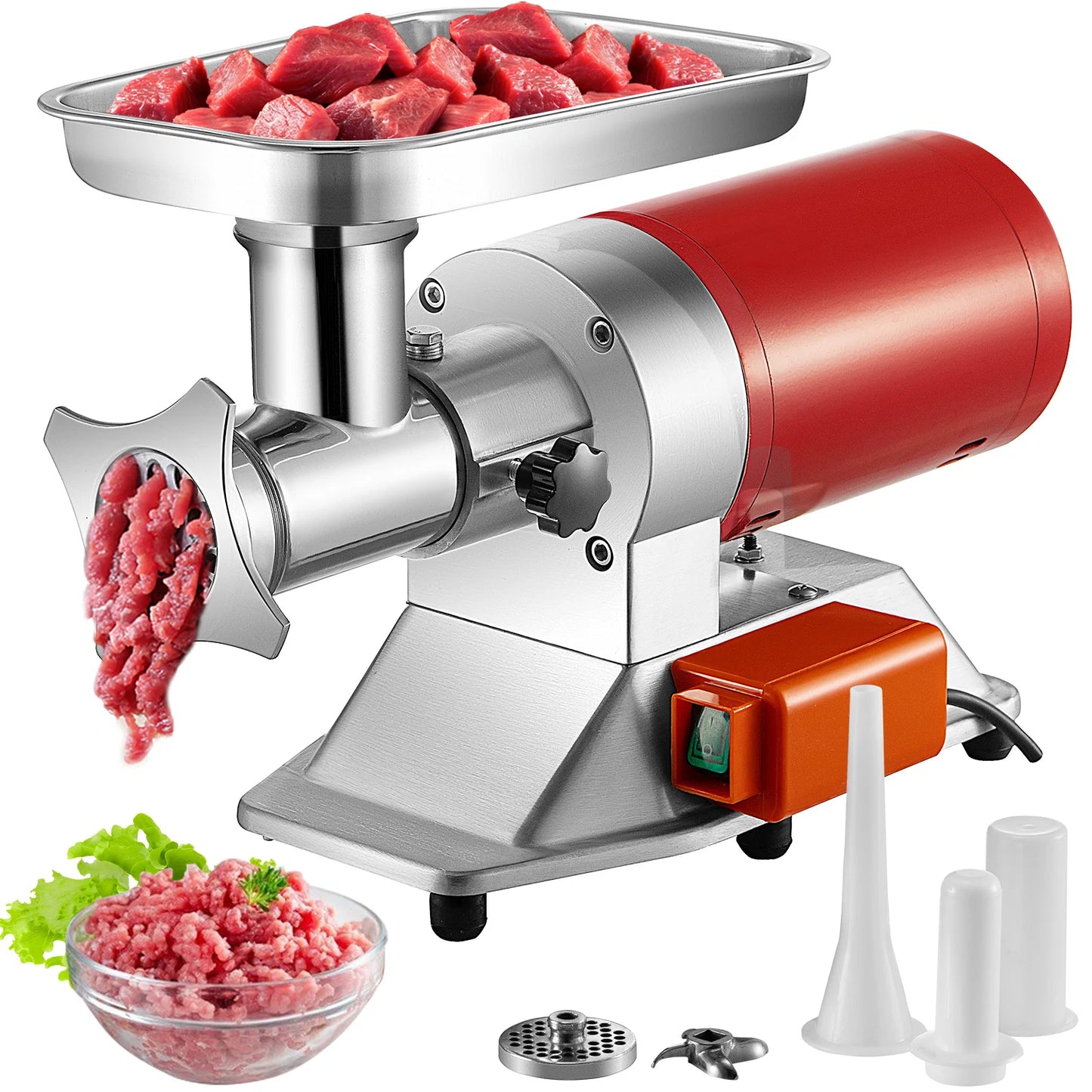 SucceBuy Electric Meat Grinder 250 Kg Per Hr Power Commercial Chopper Shredder With Drawers For Home And Restaurant Use