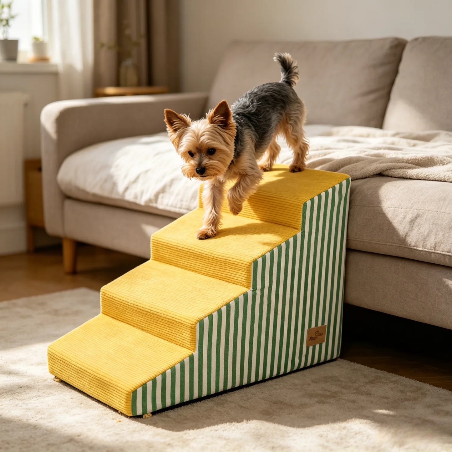 Dog Stairs For Bed And Sofa With High Density Foam