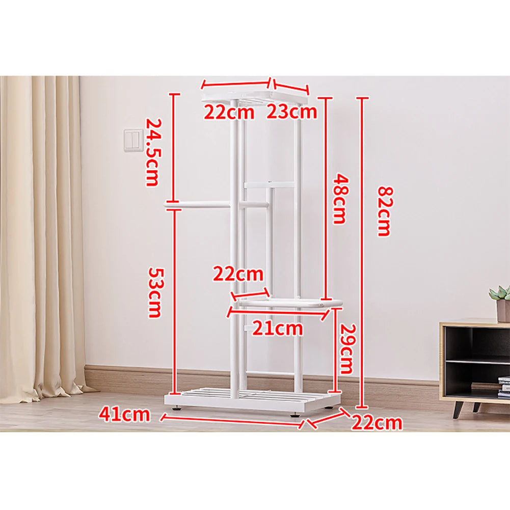 TWISTER.CK 4 Tier Plant Stand Indoor Flower Pot Holder Display