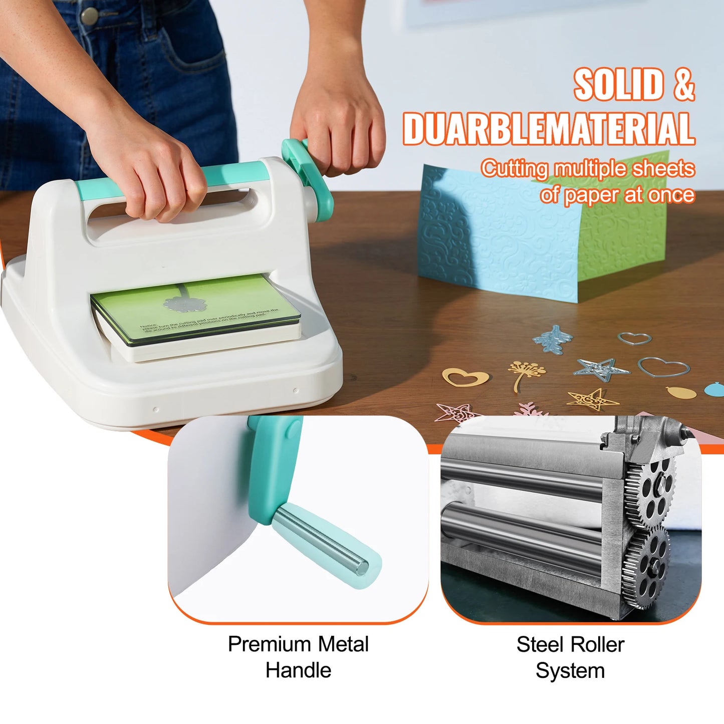 SucceBuy Manual Die Cutting Embossing Machine For Arts And Crafts