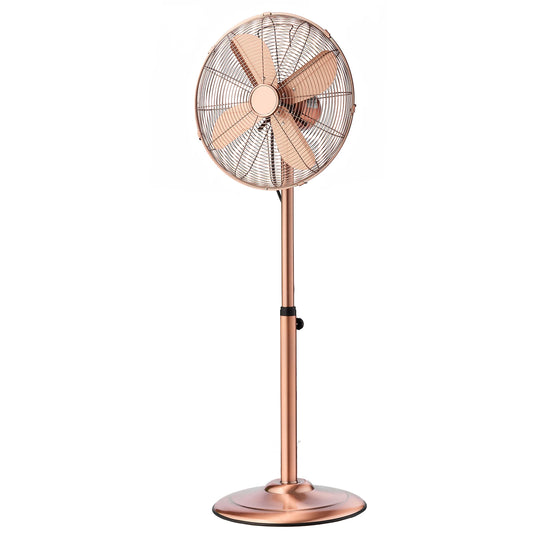 SucceBuy High Velocity Pedestal Fan 16 to 24 Inch 6800CFM 3-Speed Adjustable Metal for Commercial Use