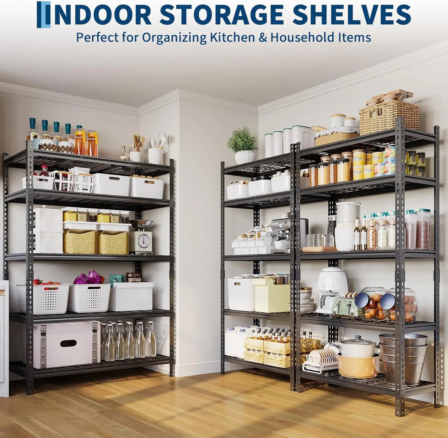 TWISTER.CK Heavy Duty Garage Shelving Unit for Storage
