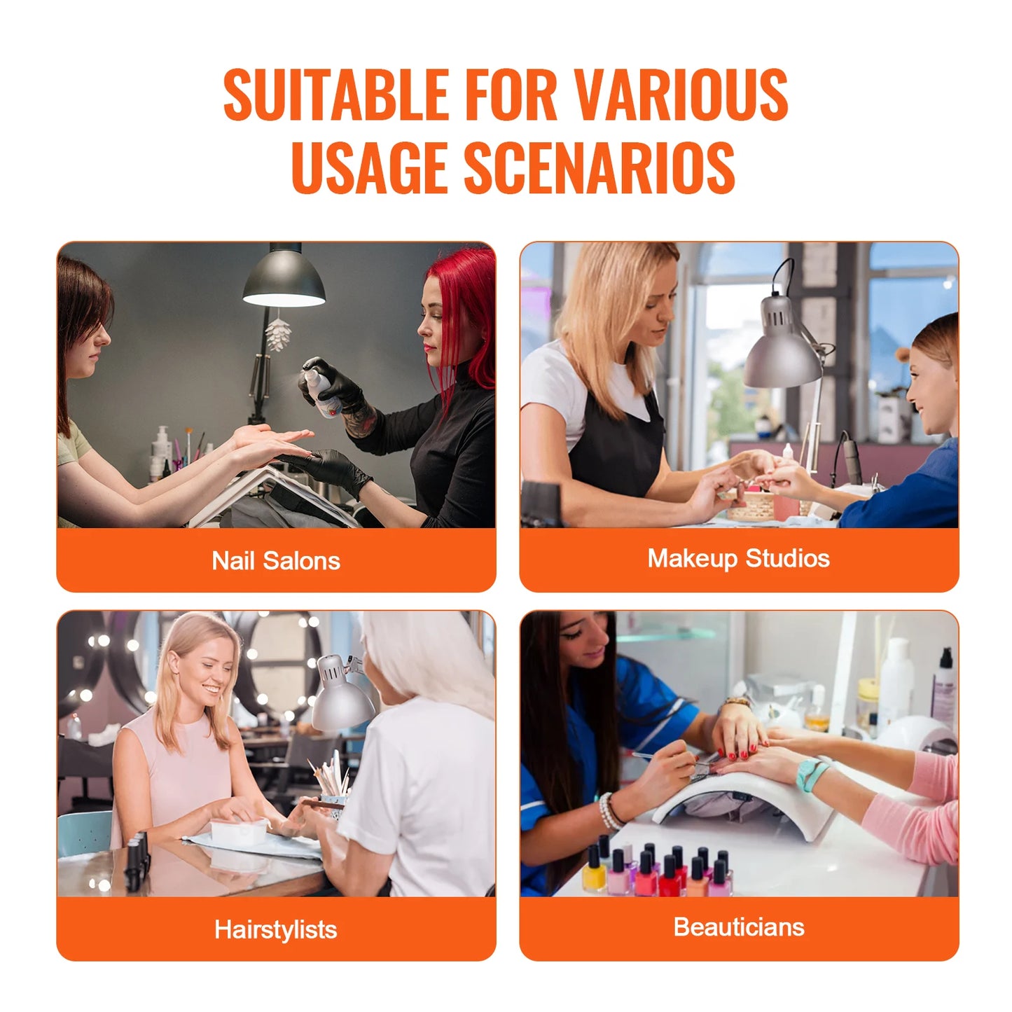 SucceBuy Professional Makeup Train Case With Aluminum Frame And Legs