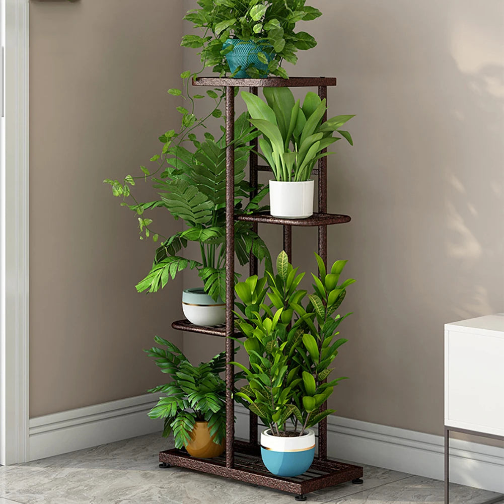 TWISTER.CK 4 Tier Plant Stand Indoor Flower Pot Holder Display