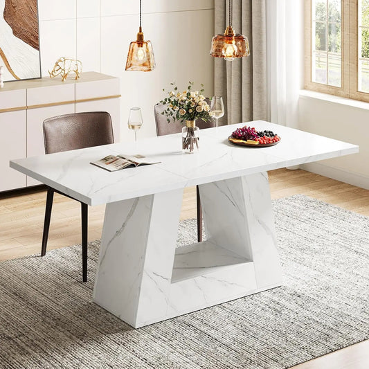LITTLE TREE Rectangular Dining Table for Four to Six