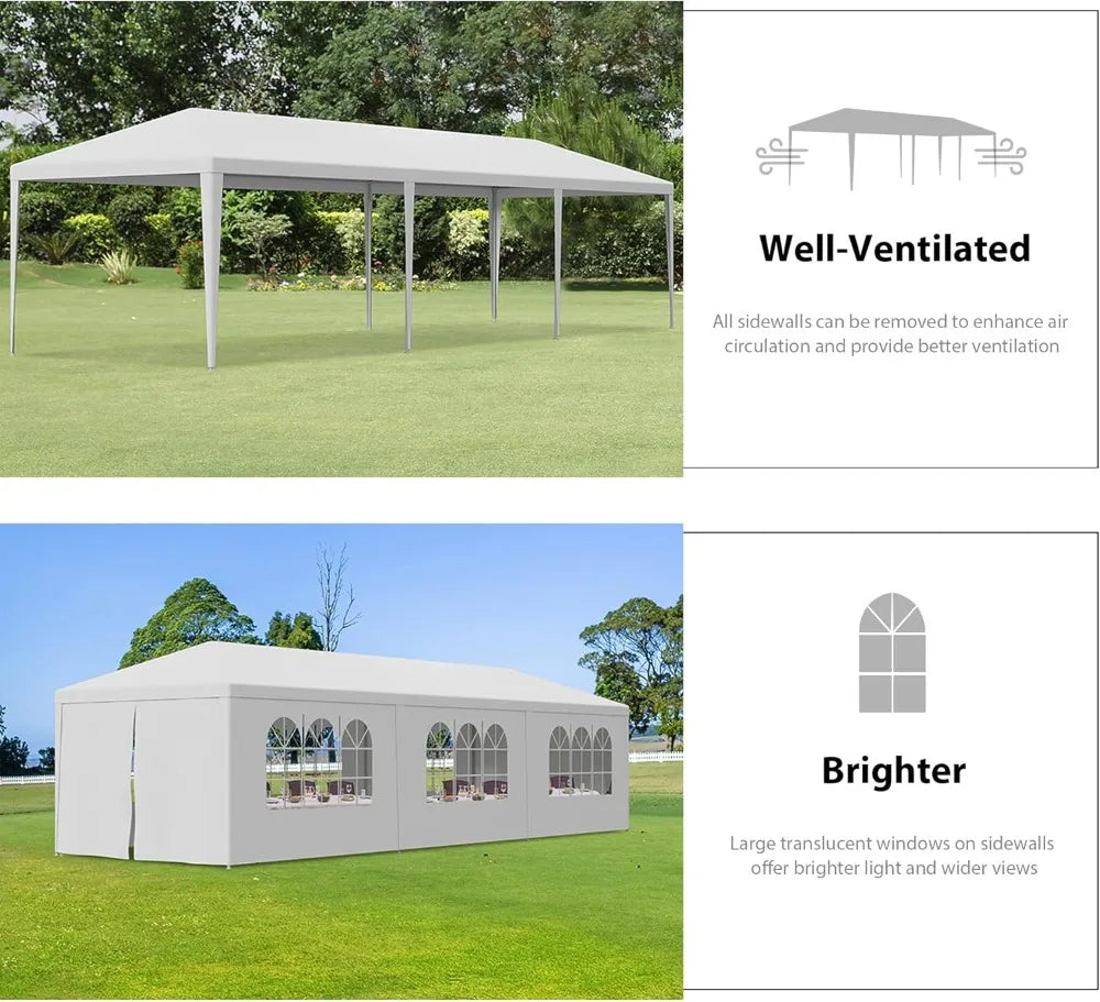 NONECN Outdoor Party Tent Heavy Duty Canopy For Outdoor Events