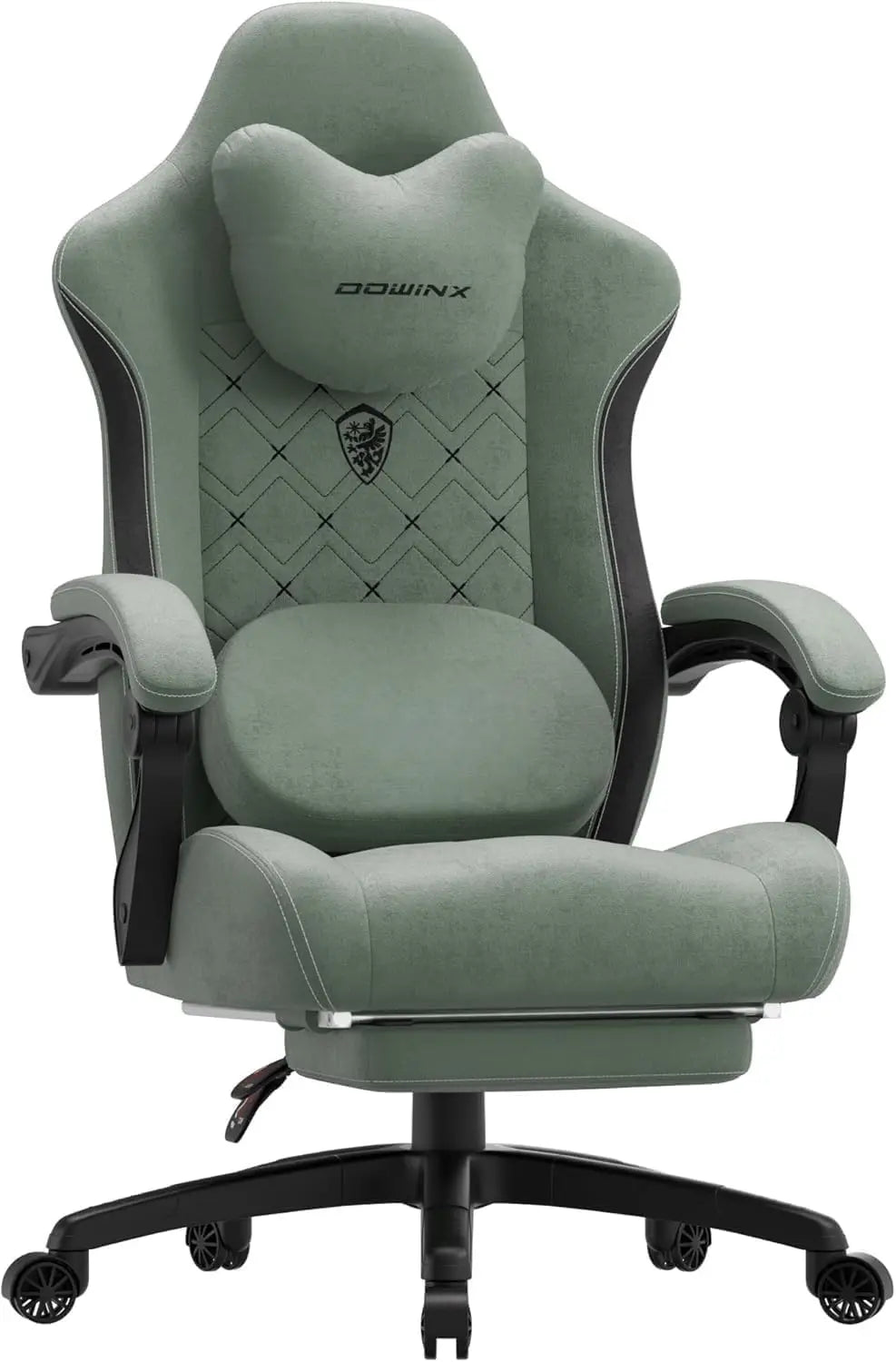 Heated Massage Lumbar Gaming Chair for Big and Tall Adults