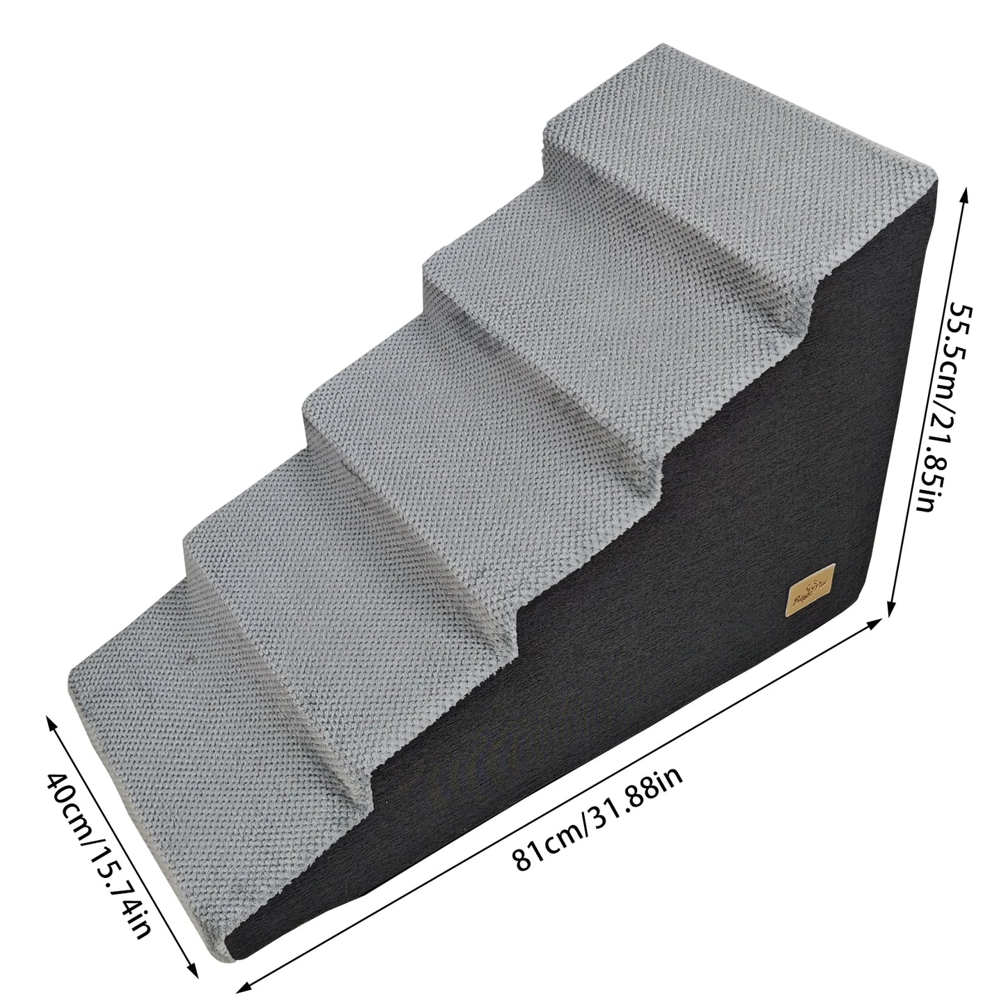 Non Slip Foam Dog Stairs Ramps With Washable Cover