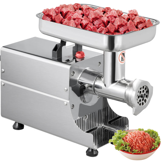 SucceBuy 1100W Electric Meat Mincer Grinder 250 Kg Per Hour for Commercial Kitchens Sausage Making Easy Clean
