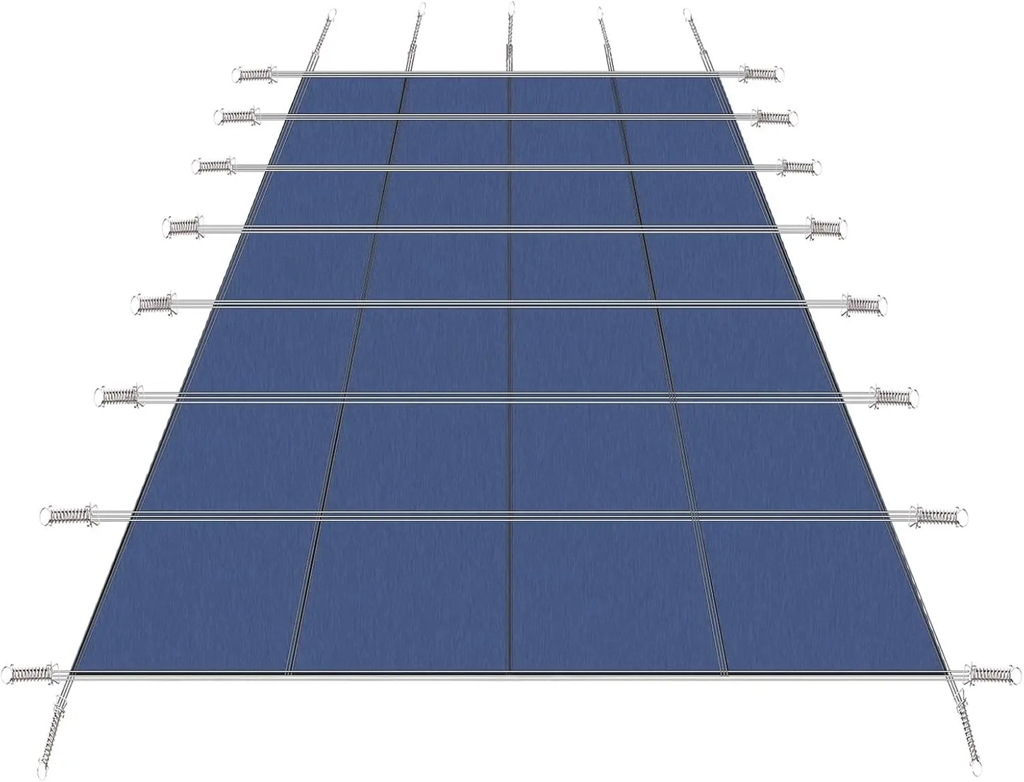 Twister Heavy Duty Inground Pool Cover For Rectangular Pool 500 Lb Capacity UV Resistant Debris Leaf Proof Easy Assembly