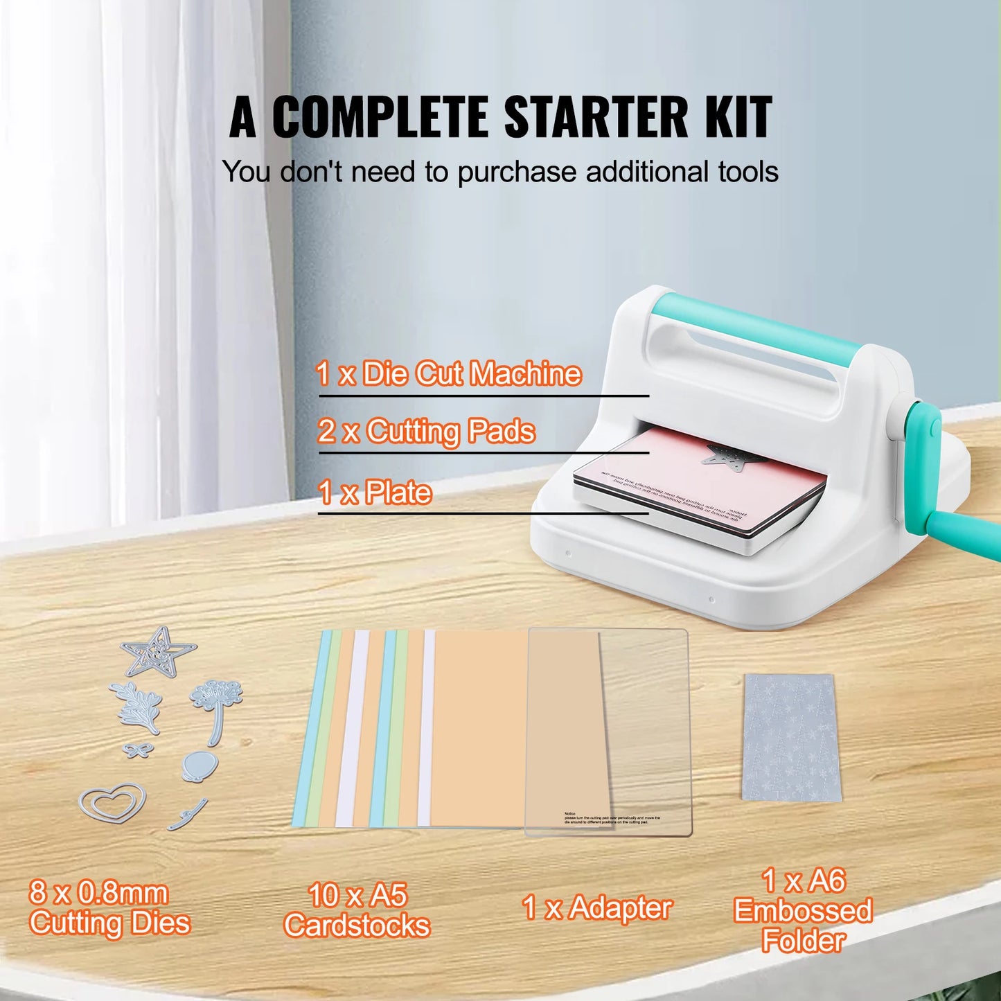 SucceBuy Manual Die Cutting Embossing Machine For Arts And Crafts
