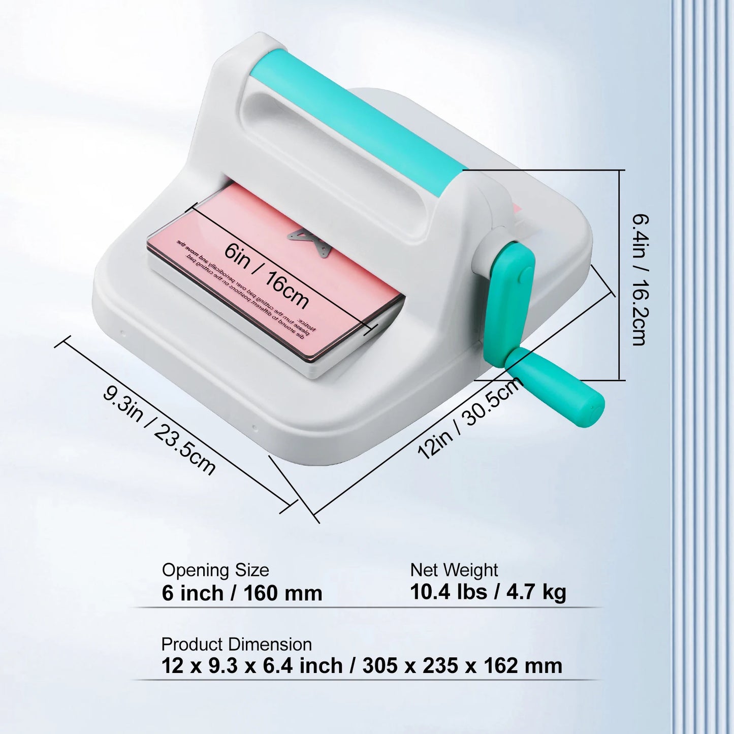 SucceBuy Manual Die Cutting Embossing Machine For Arts And Crafts