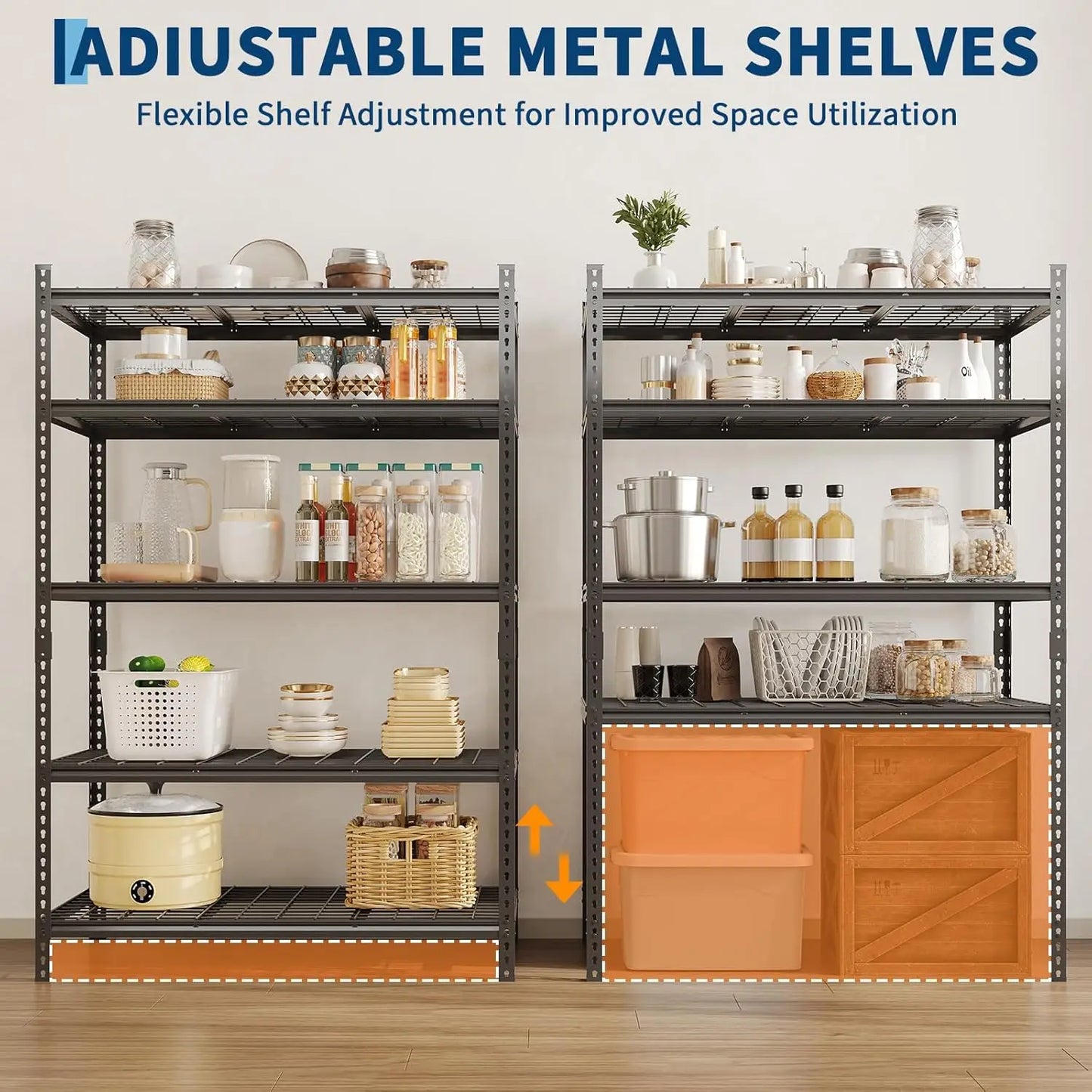 TWISTER.CK Heavy Duty Garage Shelving Unit for Storage