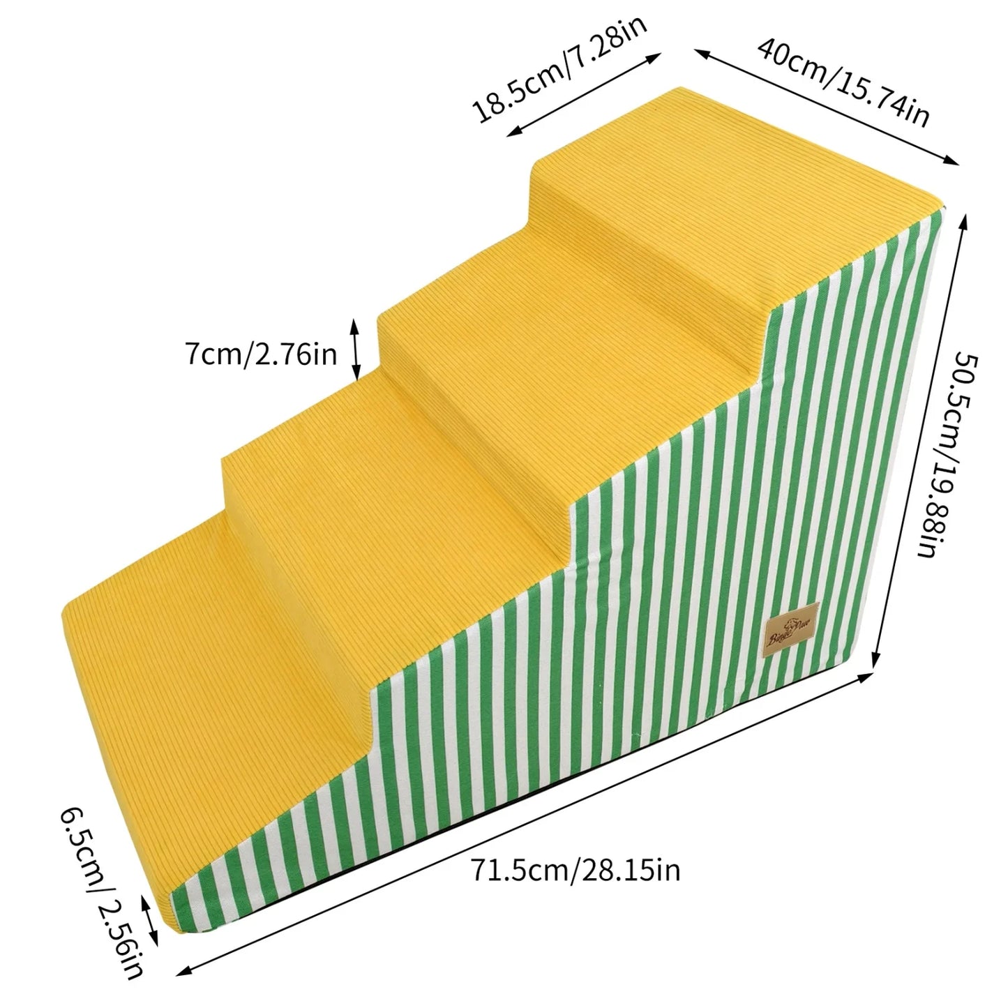 Dog Stairs For Bed And Sofa With High Density Foam