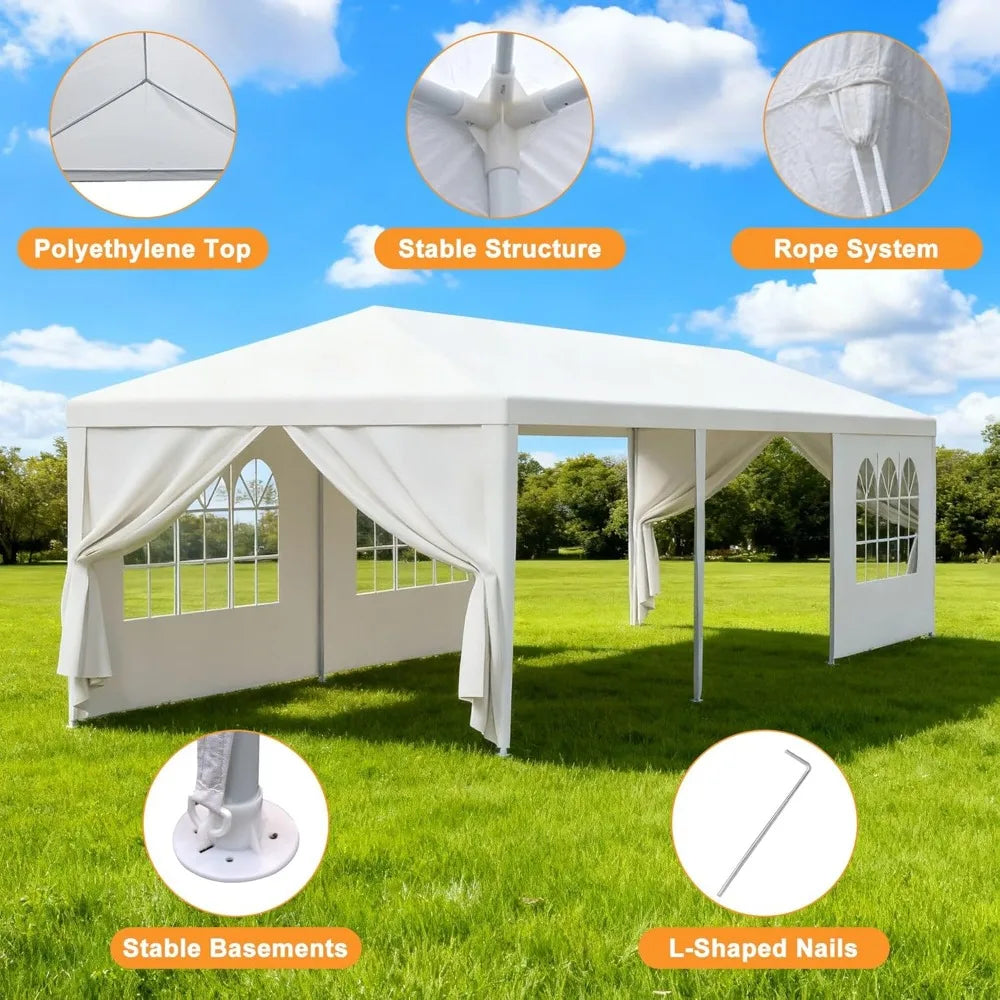 NONECN Outdoor Party Tent Heavy Duty Canopy For Outdoor Events