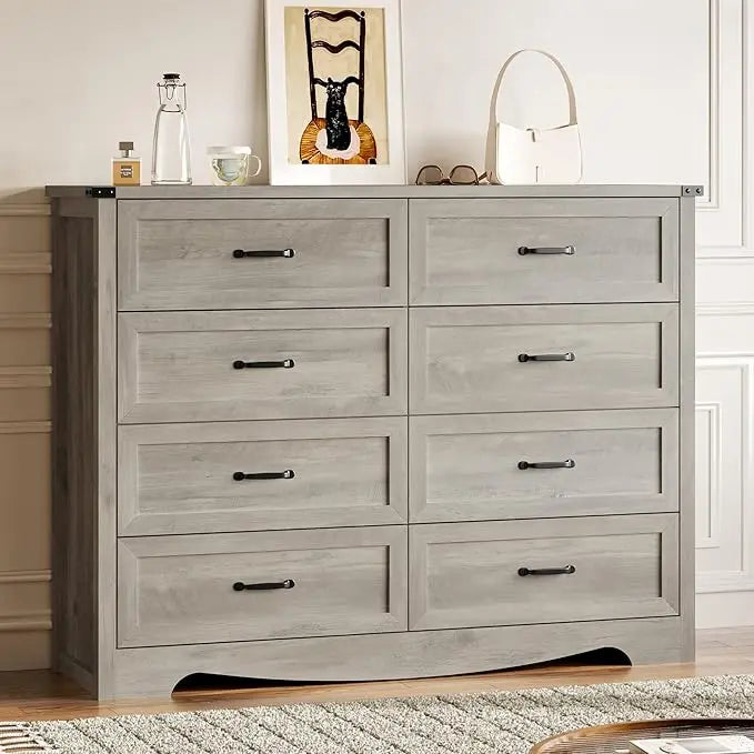 7-Drawer Dresser for Bedroom With Anti-Tipping Design