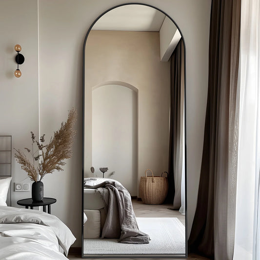 Antok Rectangular Mirror With Stand For Bedroom And Living Room