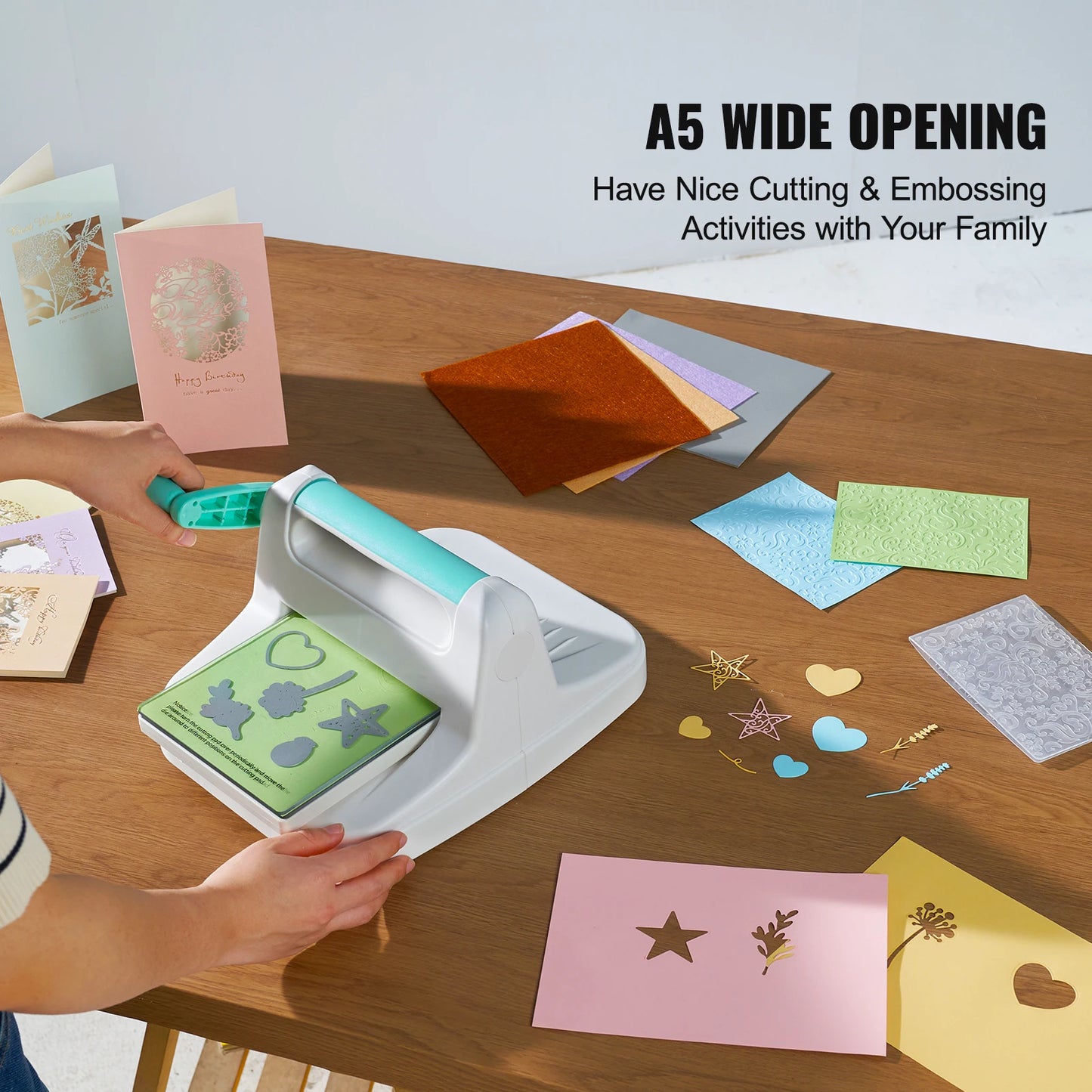 SucceBuy Manual Die Cutting Embossing Machine For Arts And Crafts