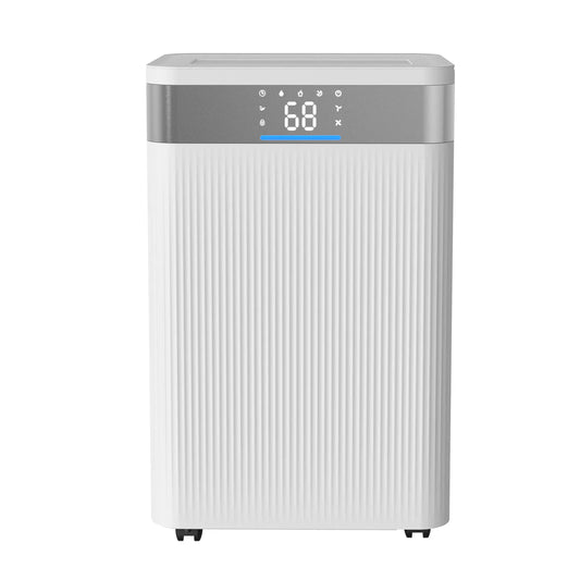 SucceBuy 52 Pint Dehumidifier For Home And Basement With Drain Hose Smart Humidity Control Low Noise