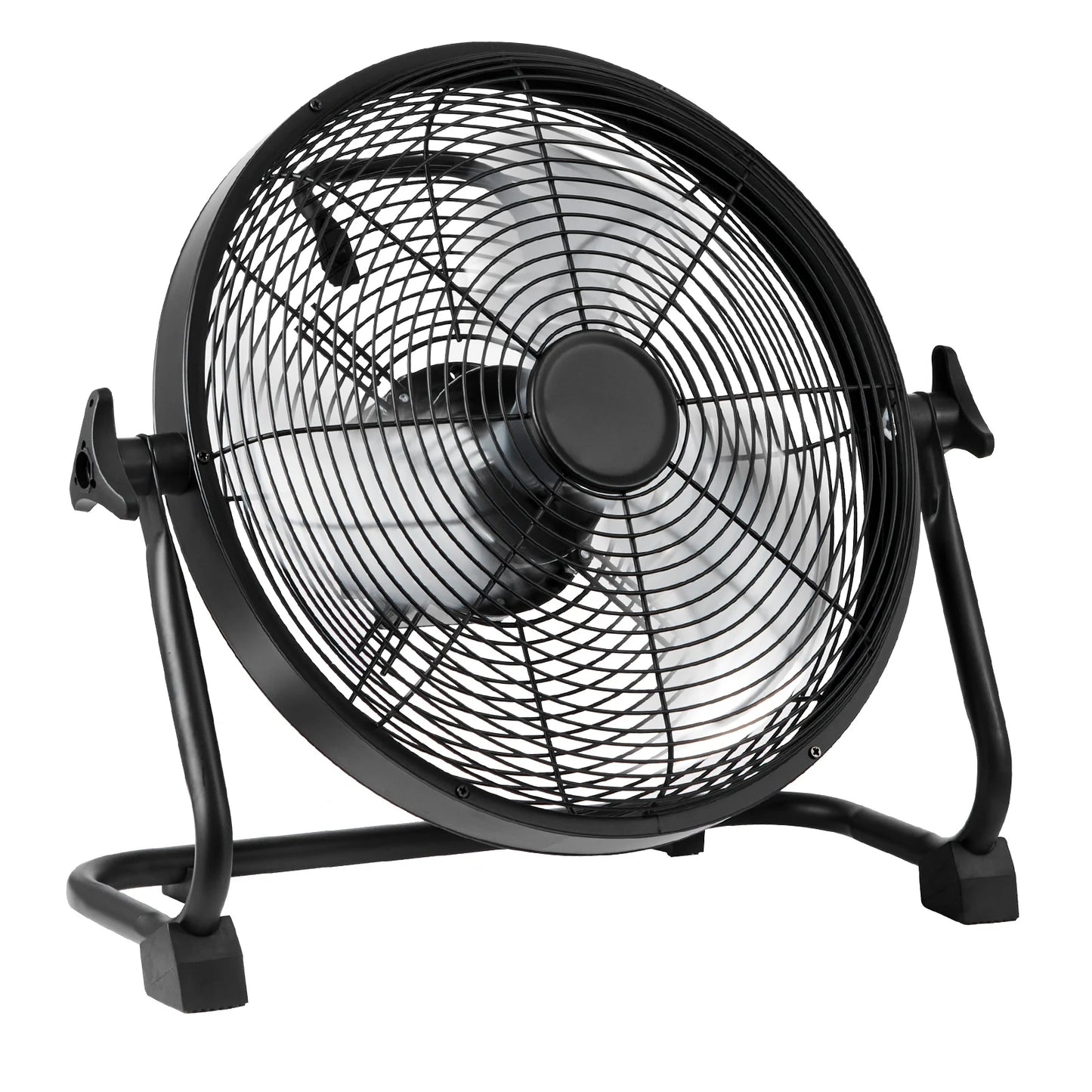 SucceBuy Cordless Fan 12 Inch Portable High Velocity Rechargeable 15600mAh With Pivoting Head For Industrial Workshops
