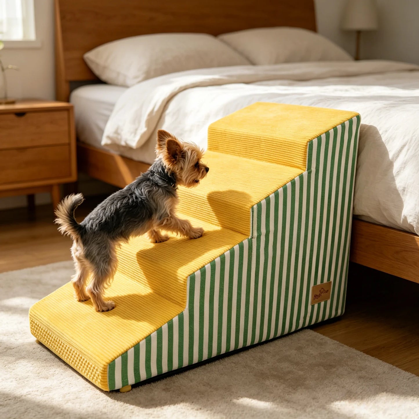 Dog Stairs For Bed And Sofa With High Density Foam