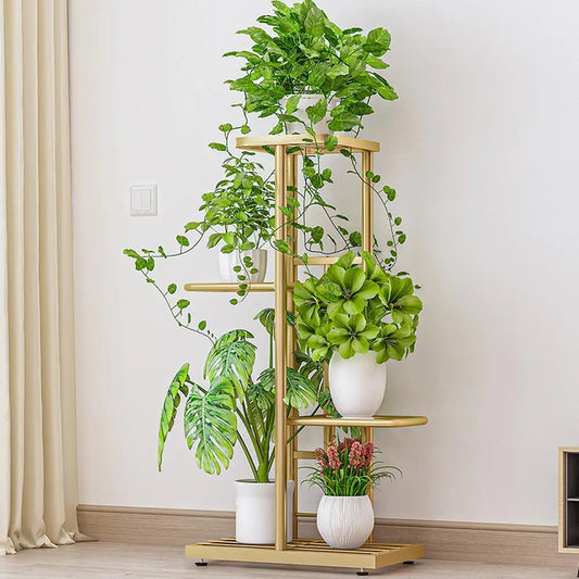 TWISTER.CK 4 Tier Plant Stand Indoor Flower Pot Holder Display