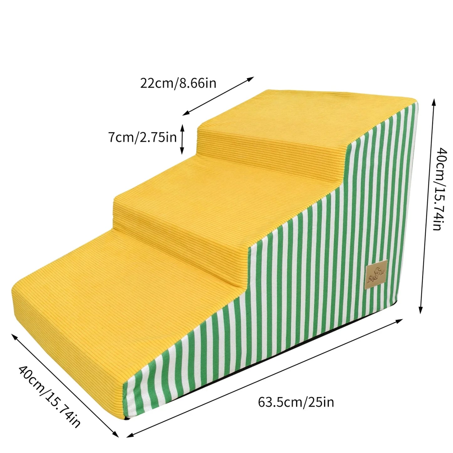 Dog Stairs For Bed And Sofa With High Density Foam